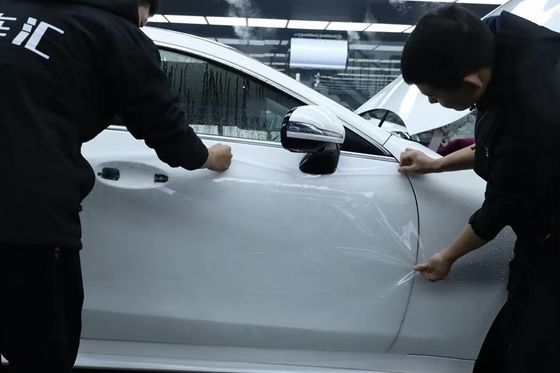 7.5mil Thermoplastic Polyurethanes Transparent Paint Protective Film For Cars