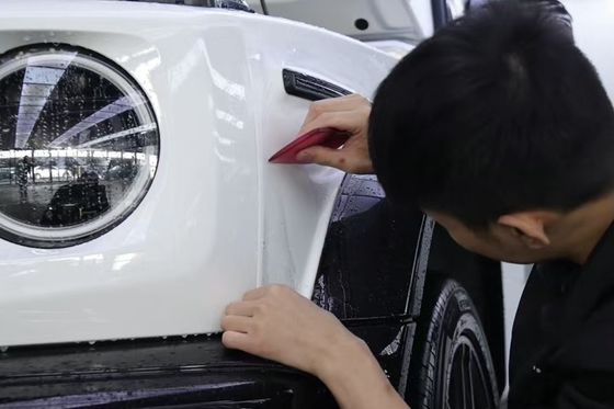 6.5mil Clear Vinyl Wrap TPU Paint Protection Film Stain Resistant